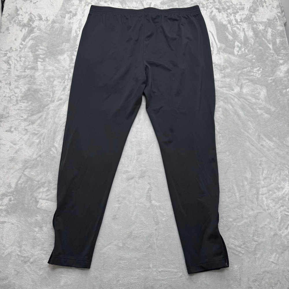 Under Armour Joggers Men XXL Black 1366203 Fitted Pique Track Pants Athletic - Picture 1 of 14